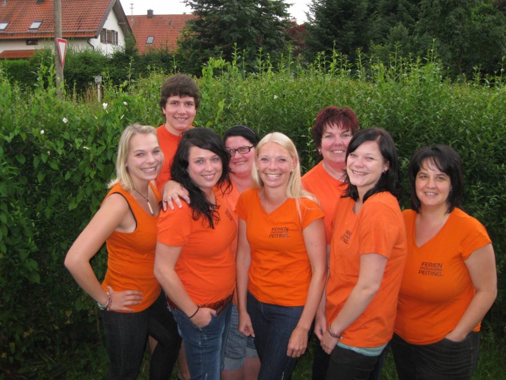 Das Ferienprogrammteam 2012 Peiting.de